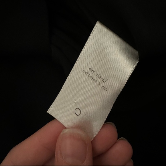 Rag and bone black sheer sleeves shirt - Picture 7 of 9